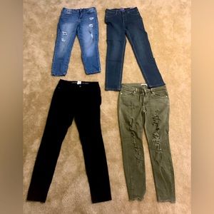 Super Cute Jean Bundle size 9 & 10!